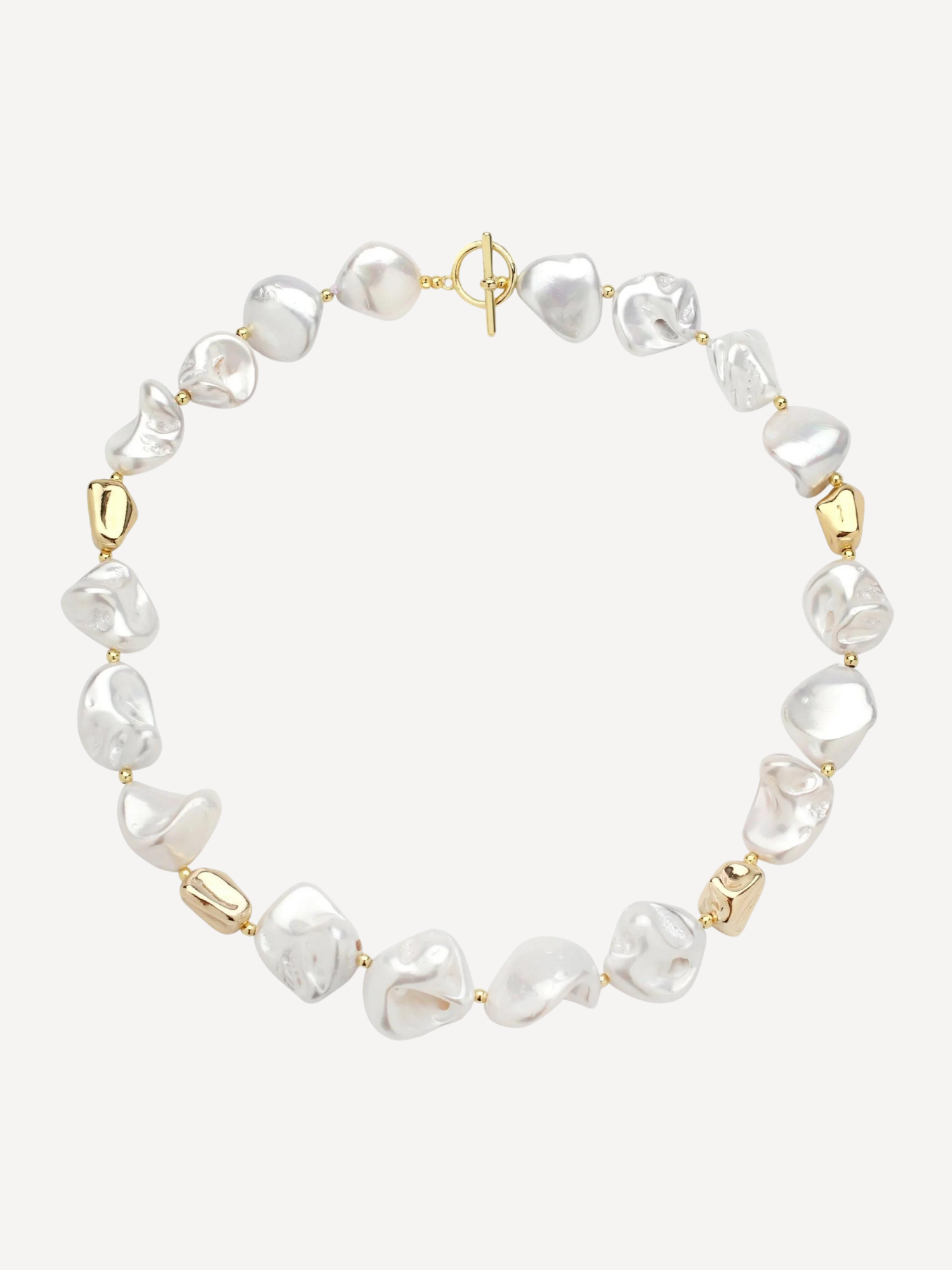 Under The Sun Oversized Pearl Necklace