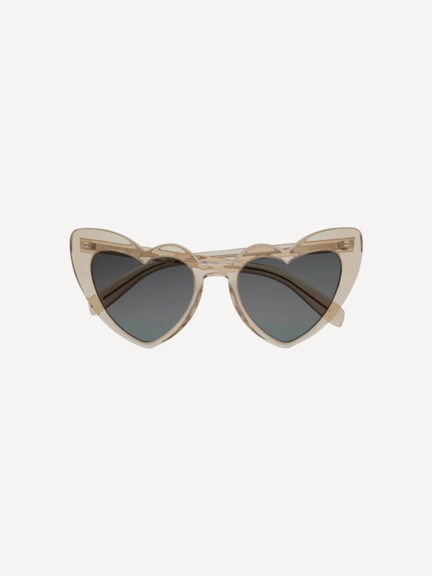 Saint laurent white heart sunglasses shop