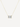 East West Emerald Bezel Necklace 2 CTW Yellow Gold