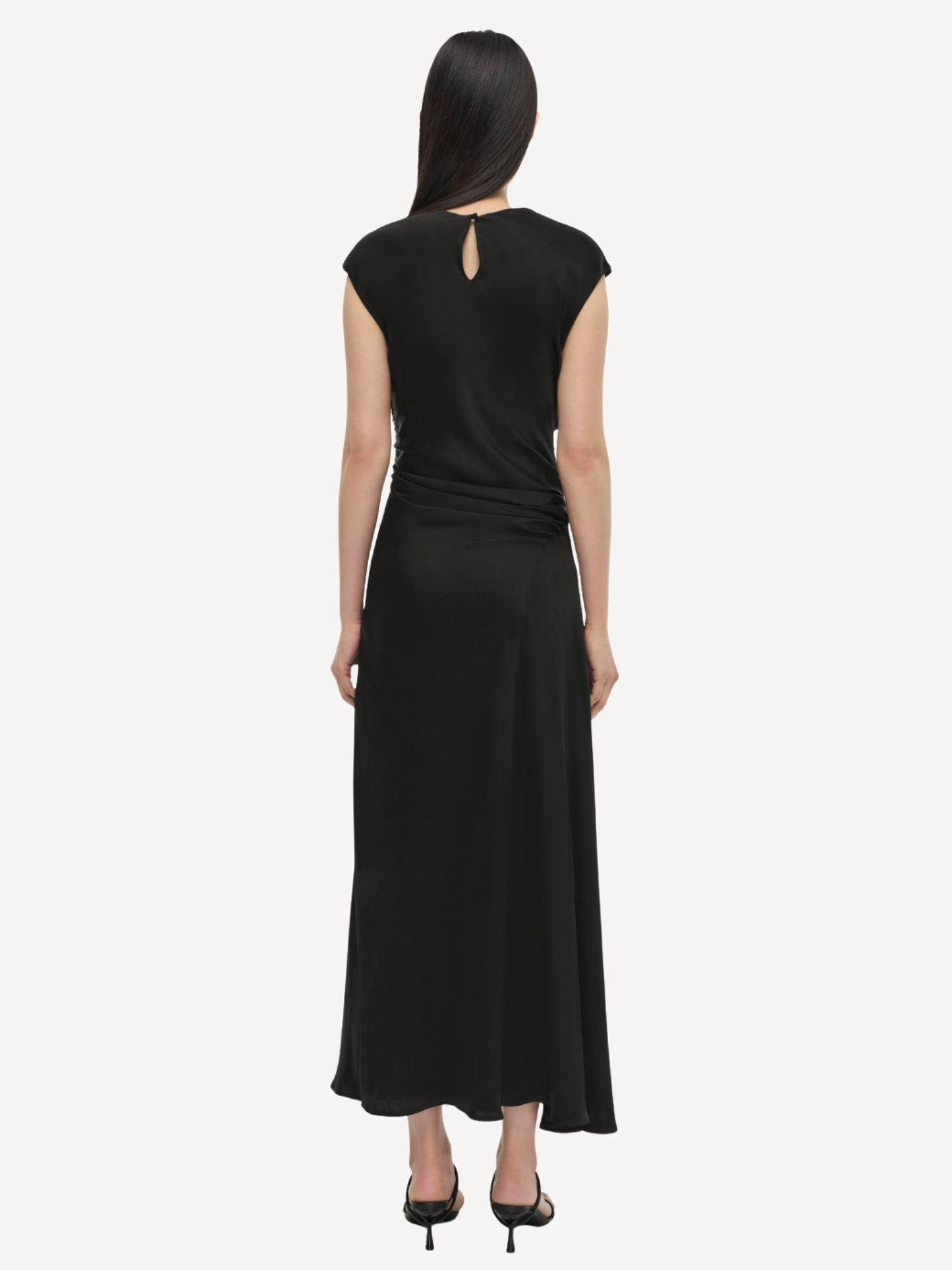 Burke Draped Midi Dress