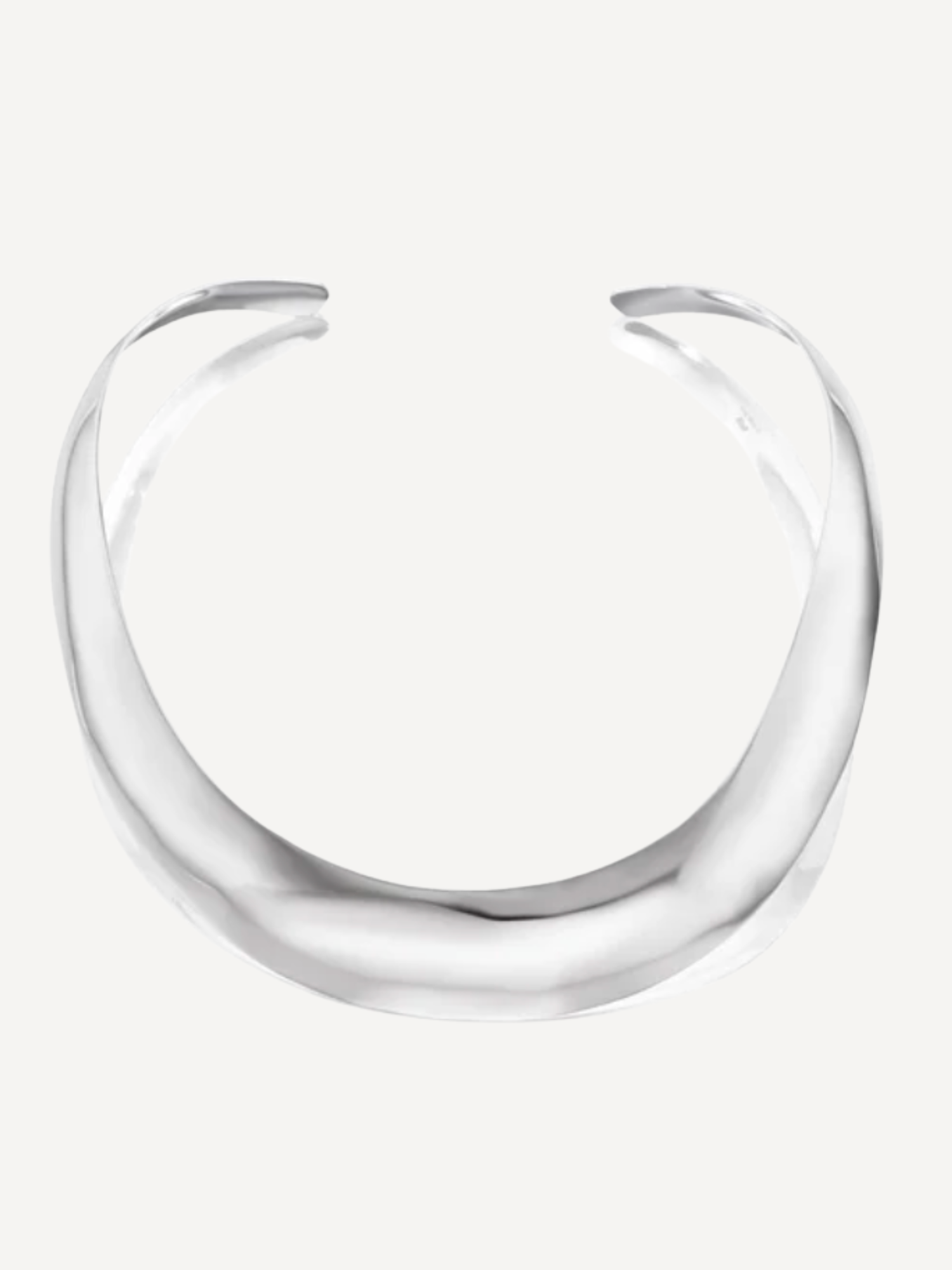 Sterling Silver Collar Necklace