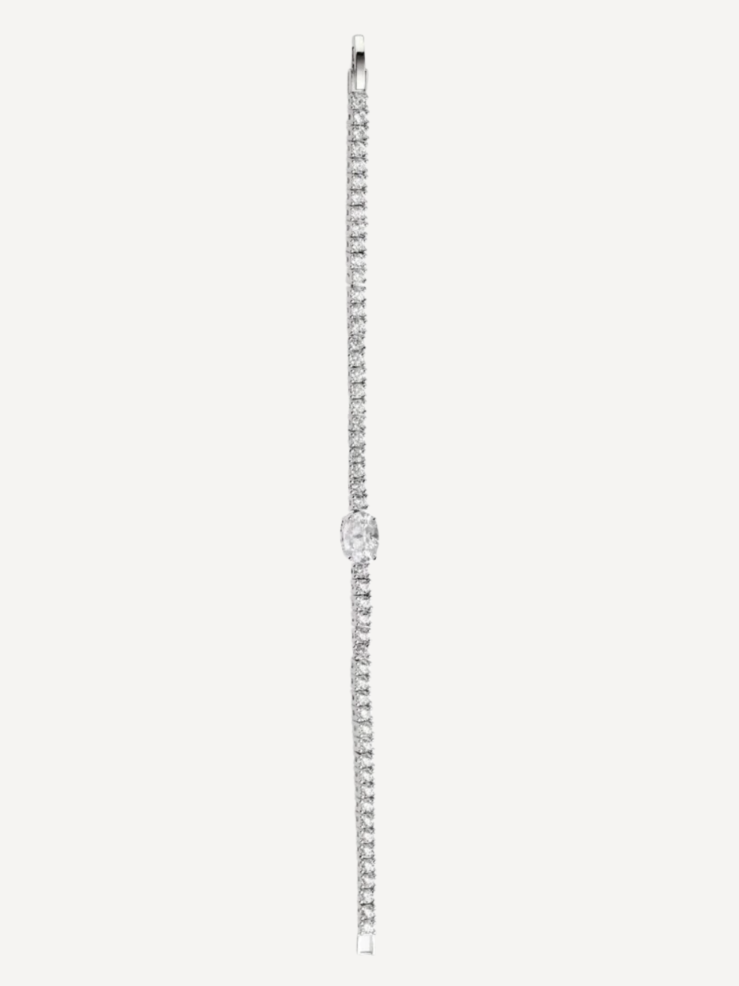 Single Oval Tennis Bracelet