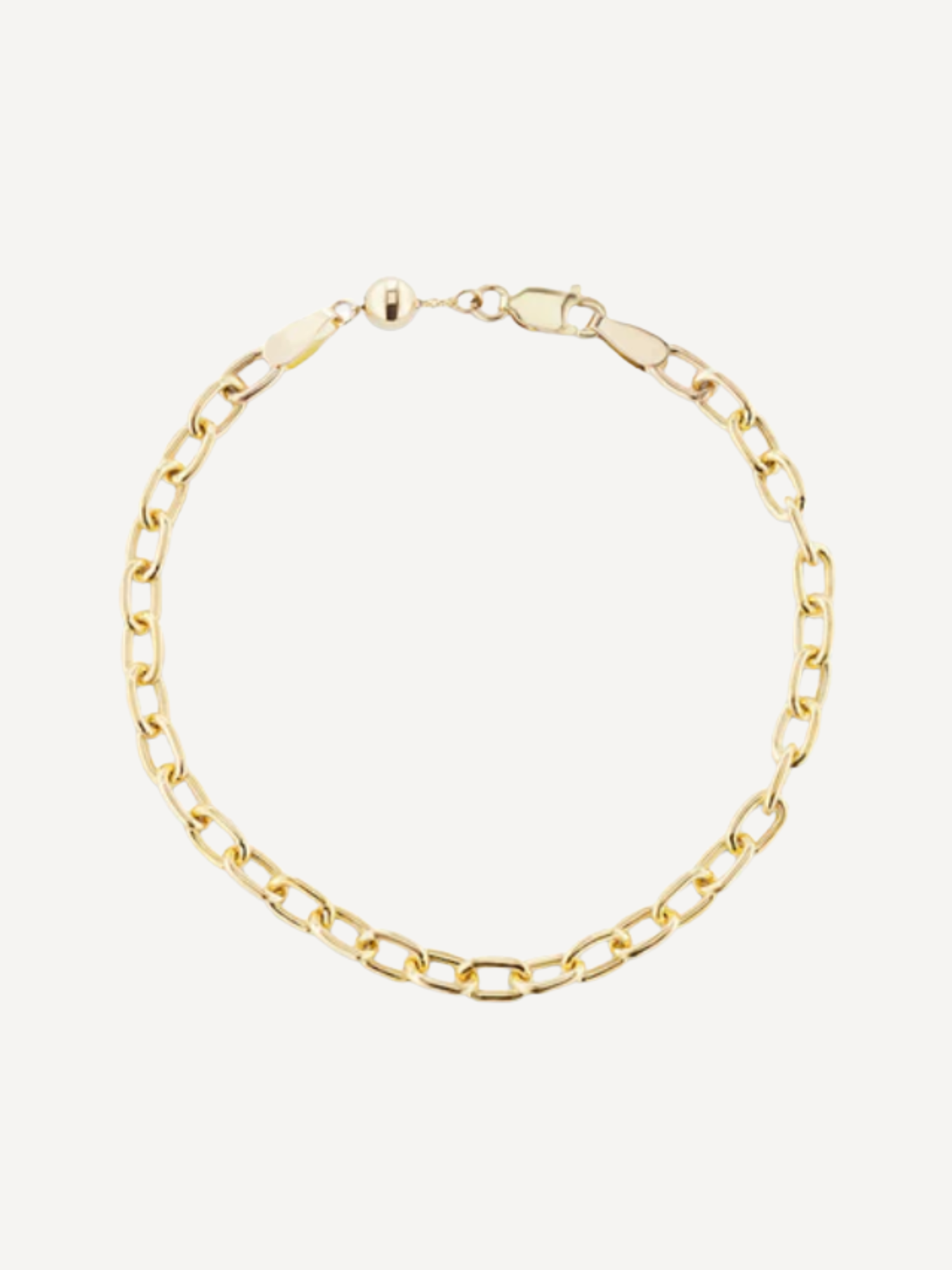 Elongated Chain Link Bracelet