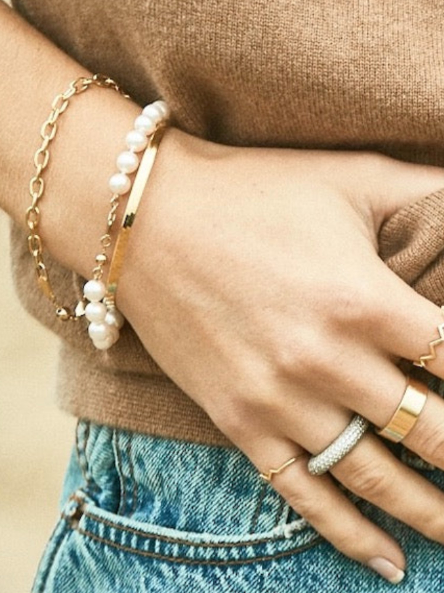 Elongated Chain Link Bracelet