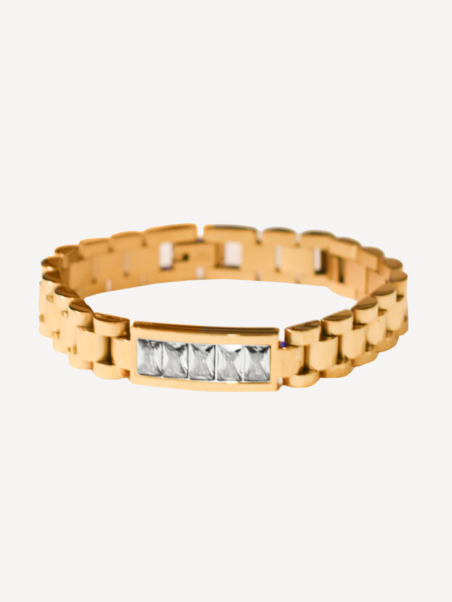 Crystal Watch Band Bracelet