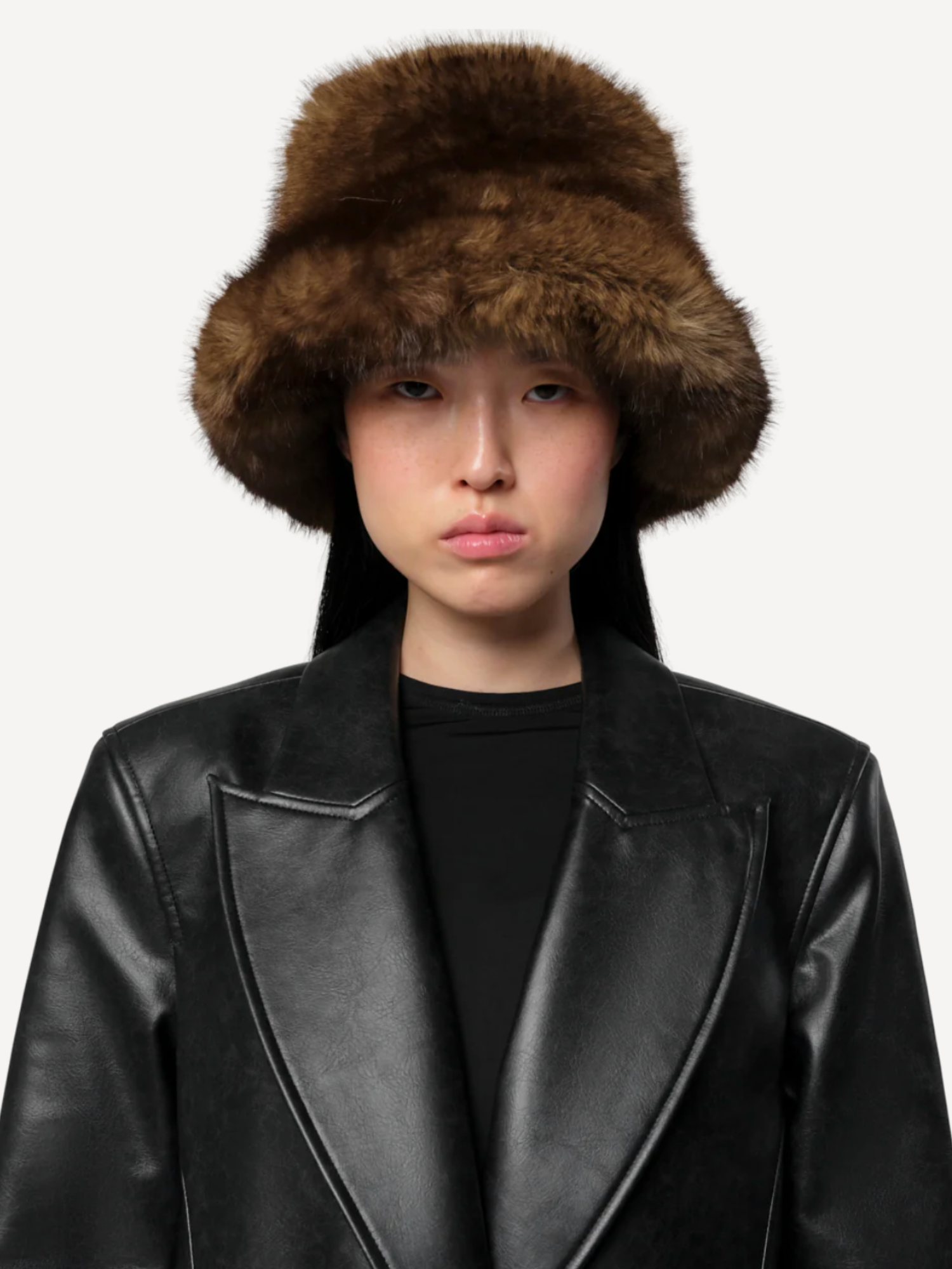 Gilly Mink Bucket Hat