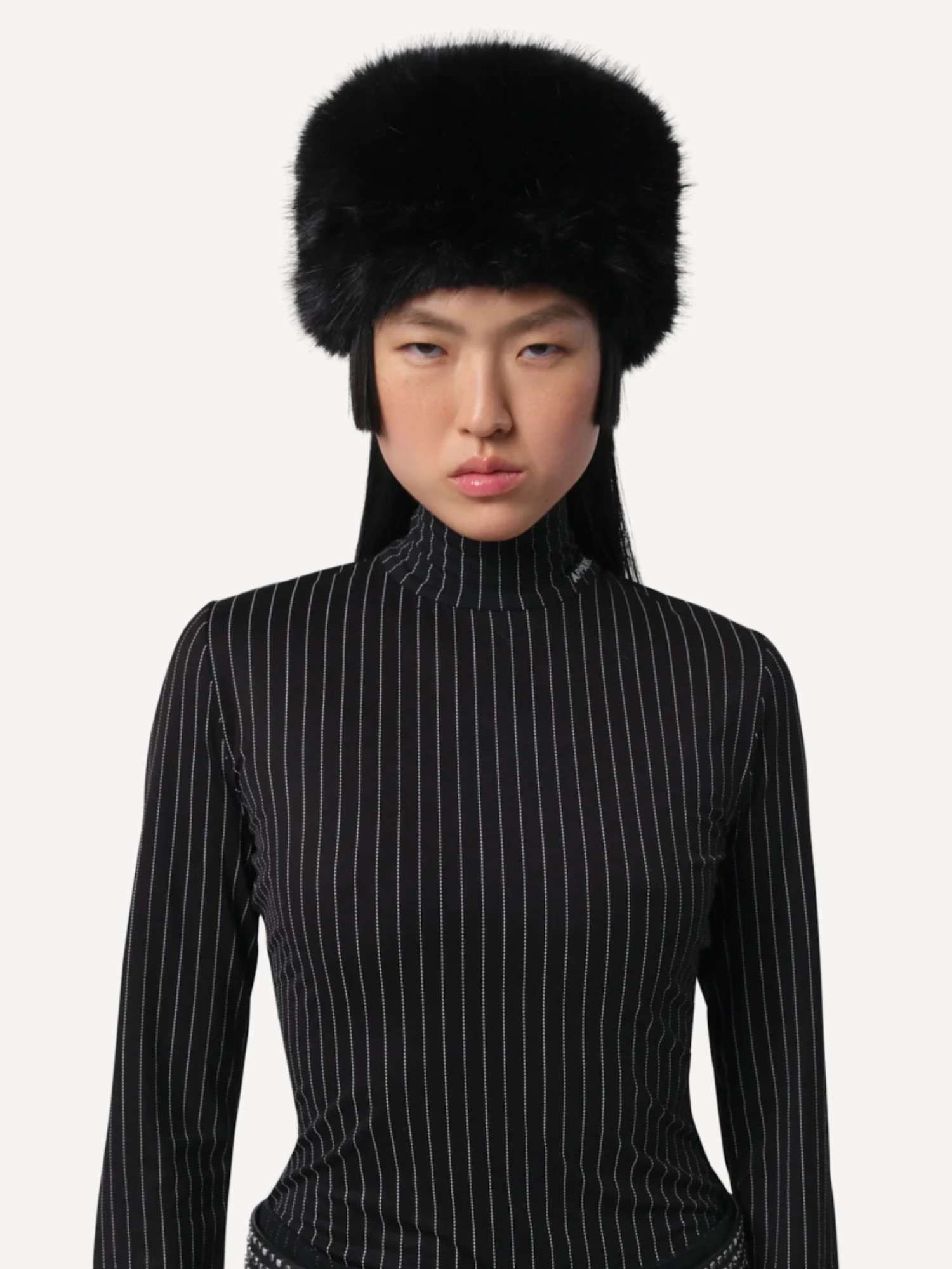 Margot Sable Pillbox Hat