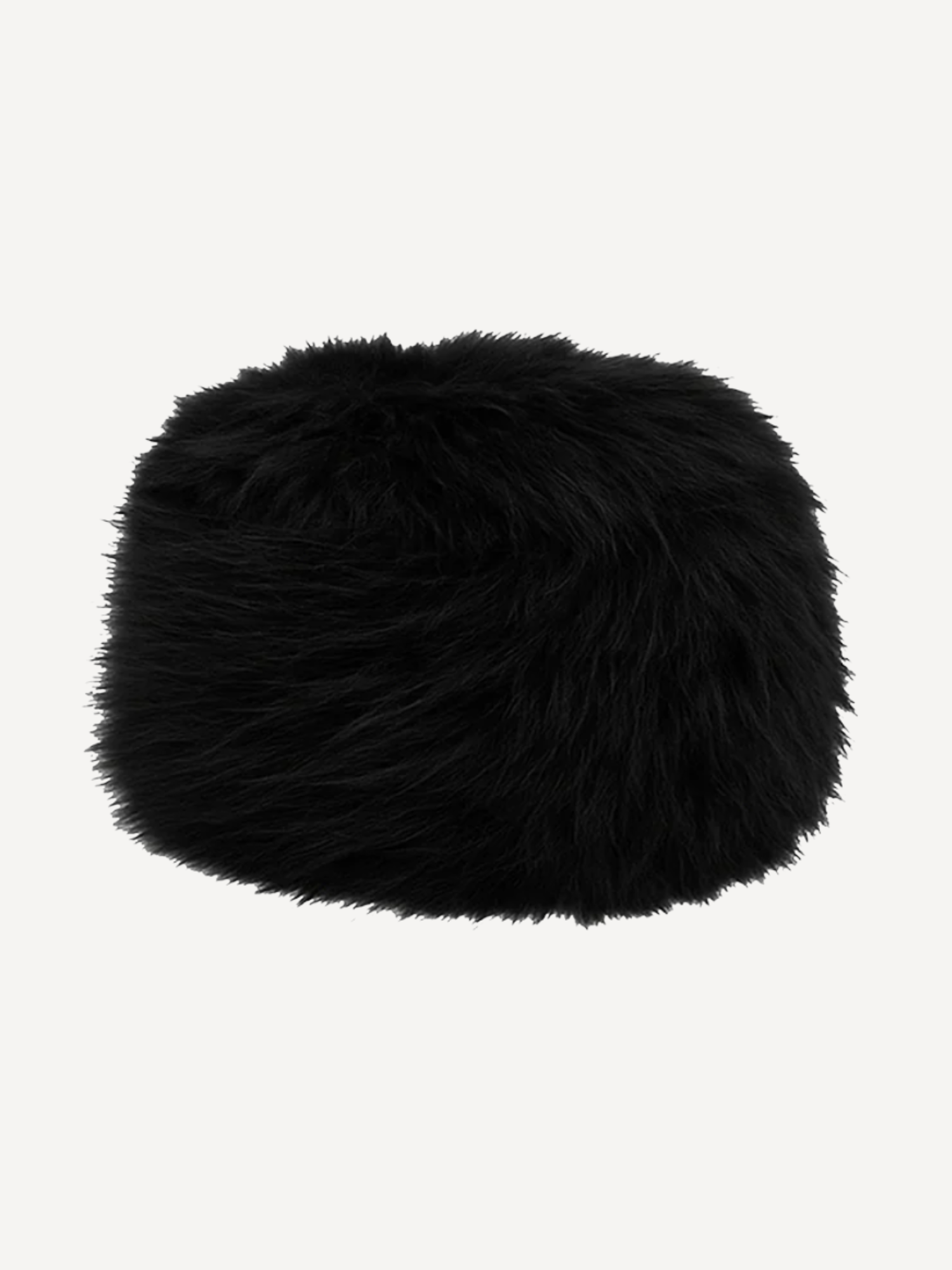 Margot Sable Pillbox Hat