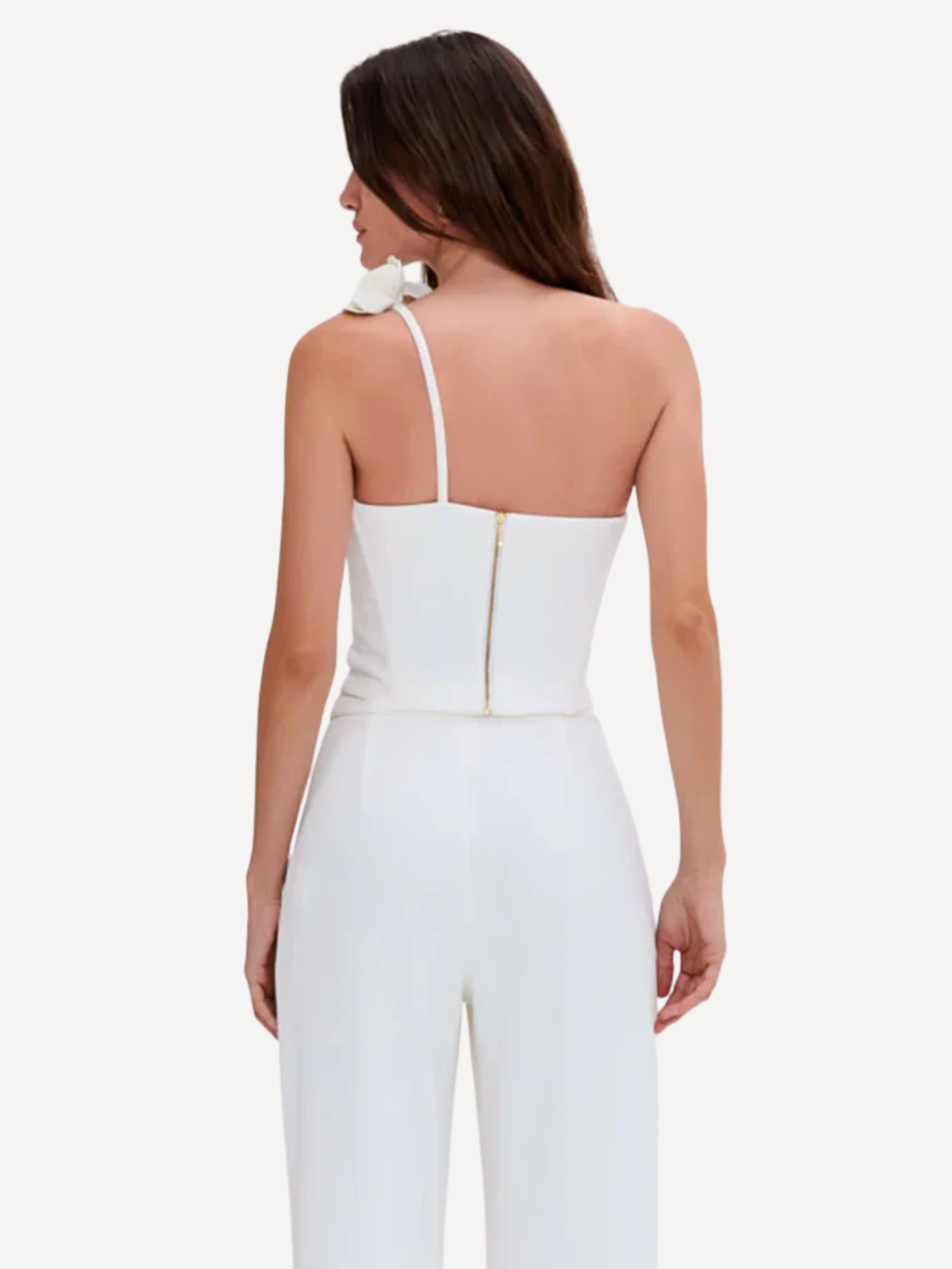 Merian Knit One Shoulder Top