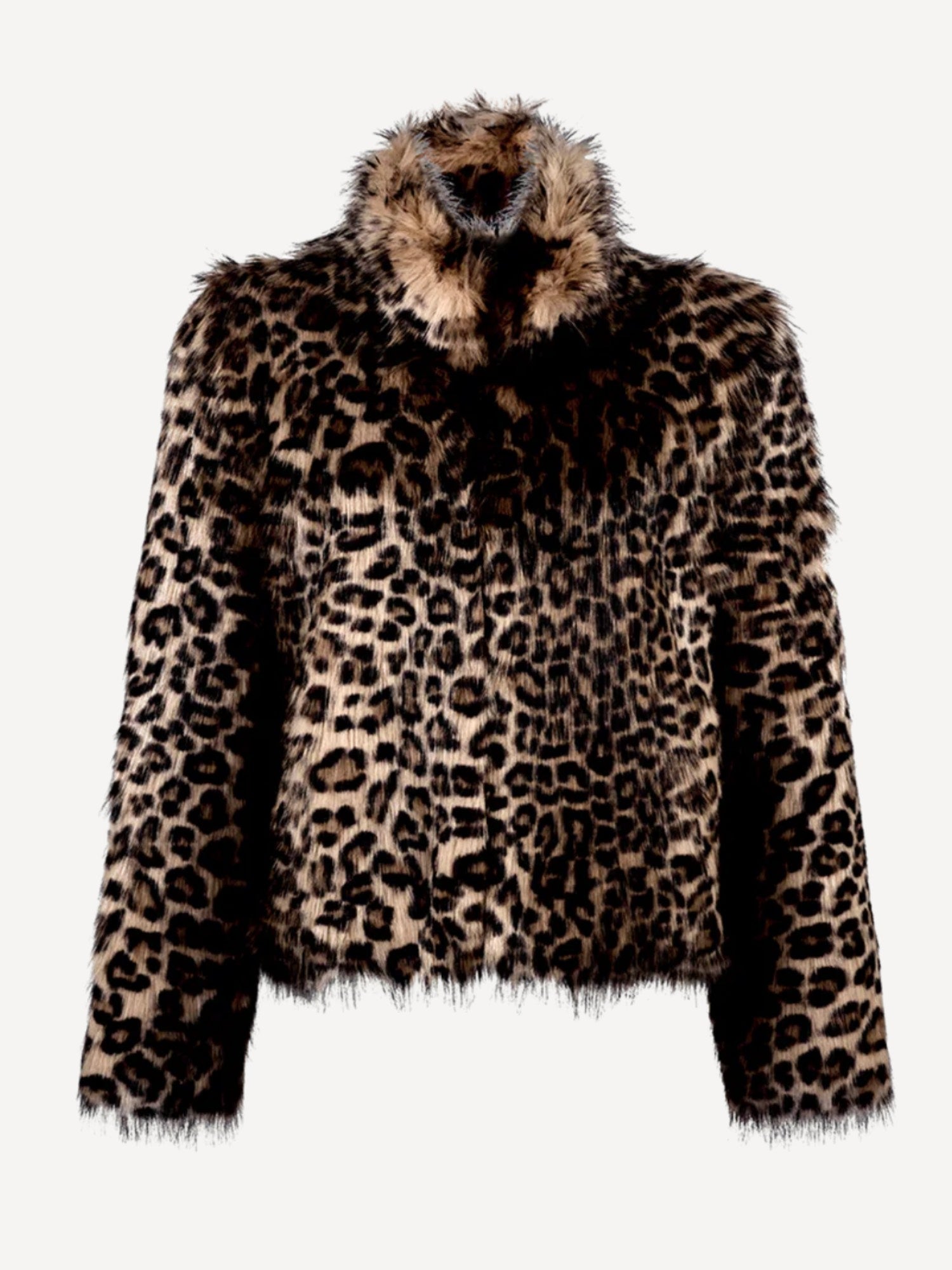 Leopard Crop With Skull Jacket