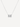 East West Emerald Bezel Necklace 5 CTW White Gold