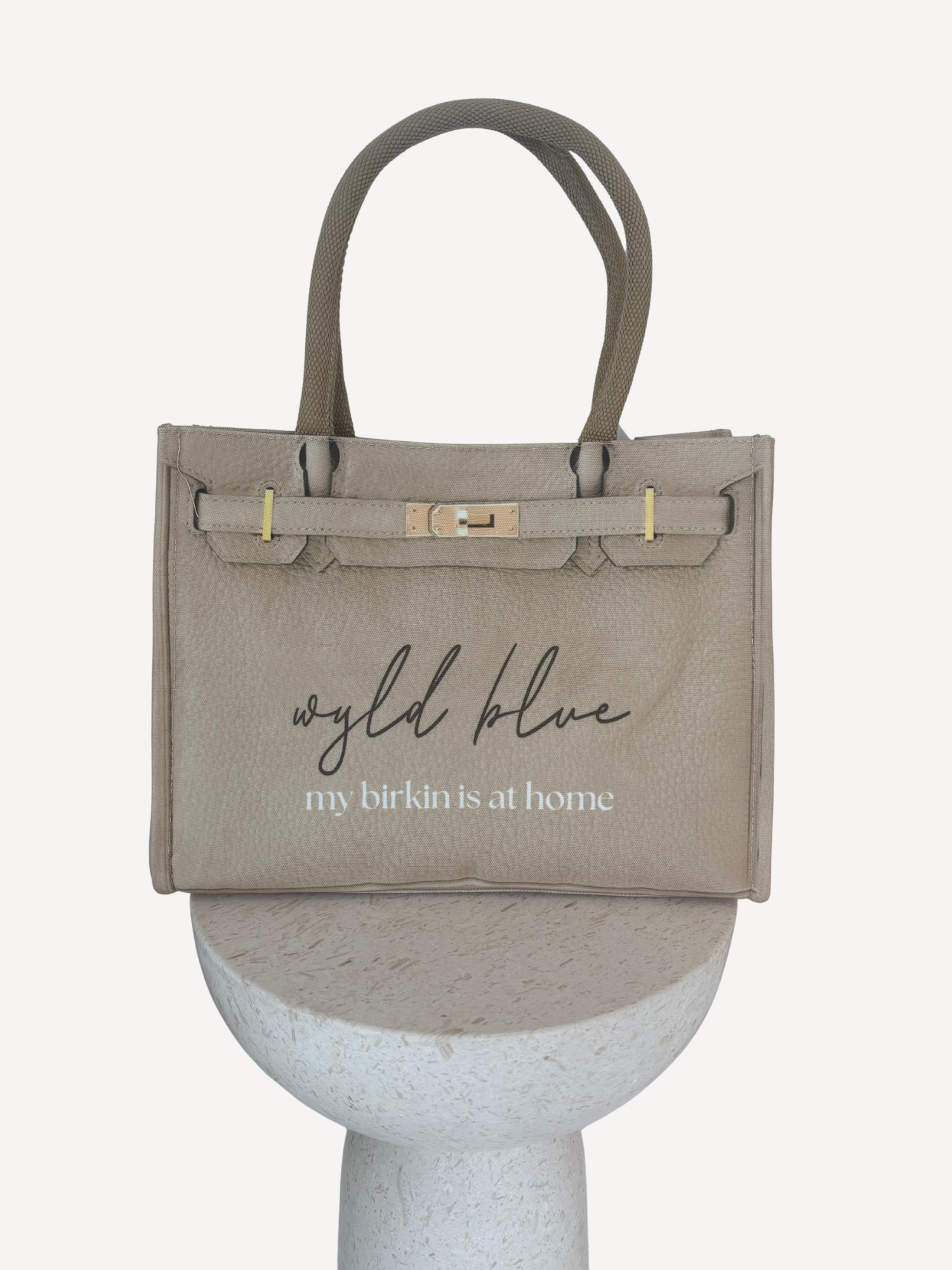 WB Not So Birkin Tote Bag