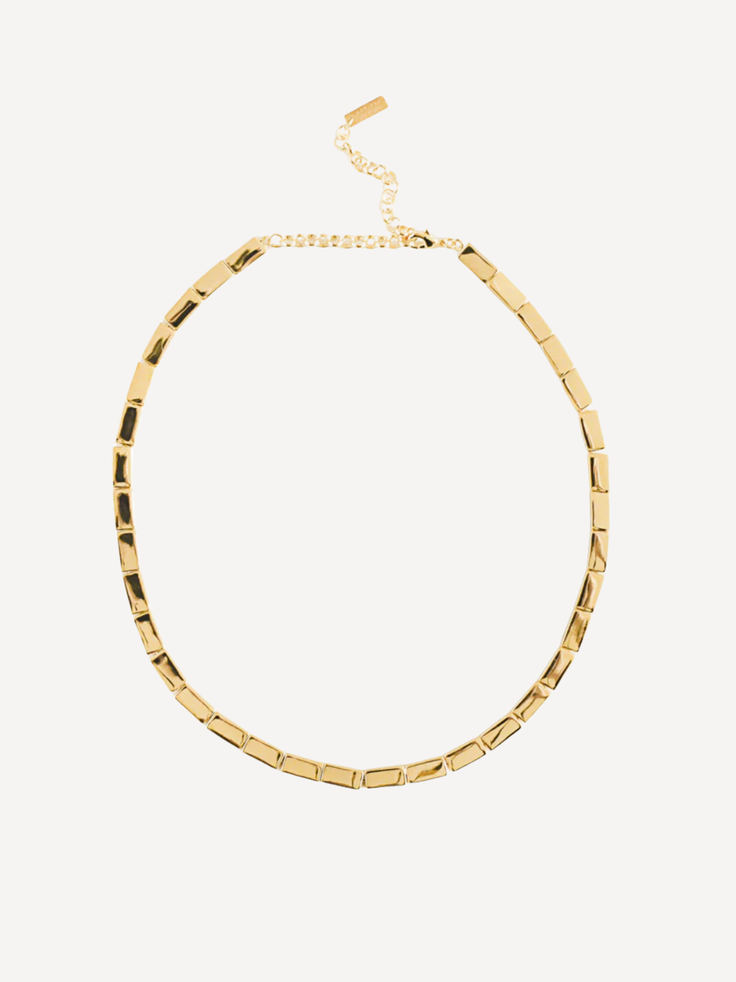Golden Tablet Necklace