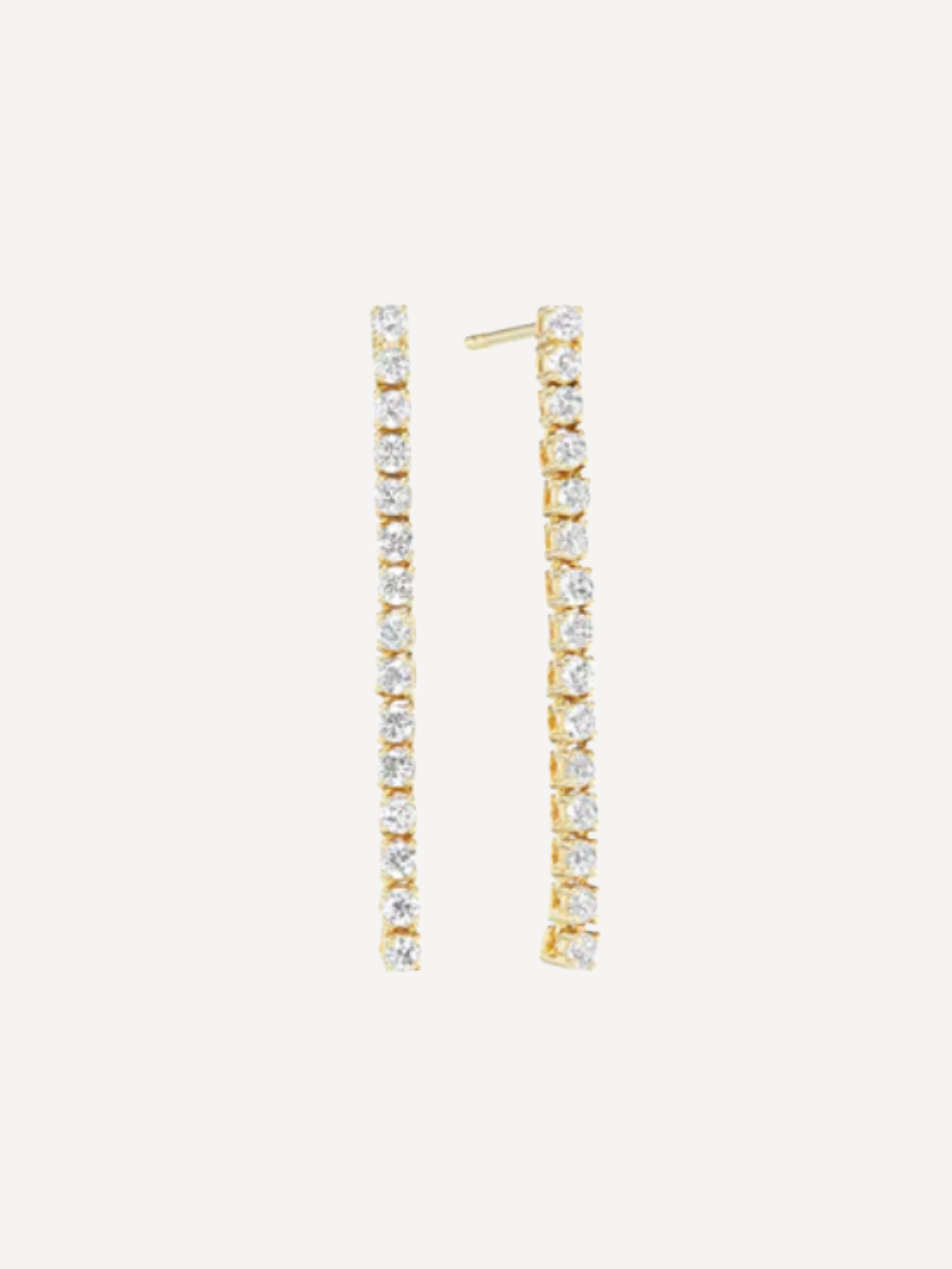 Tennis Line Earrings