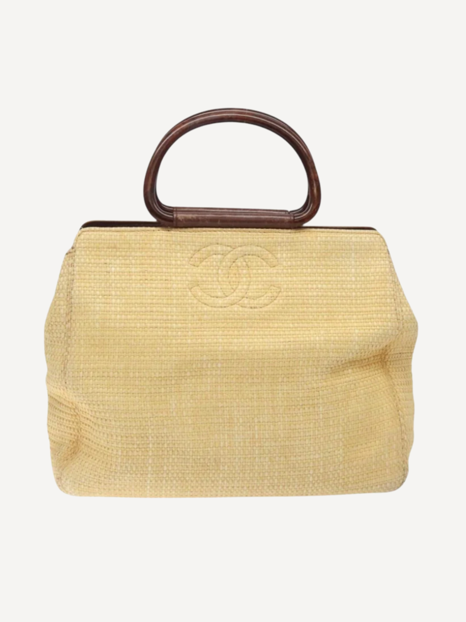 Chanel Raffia Tote