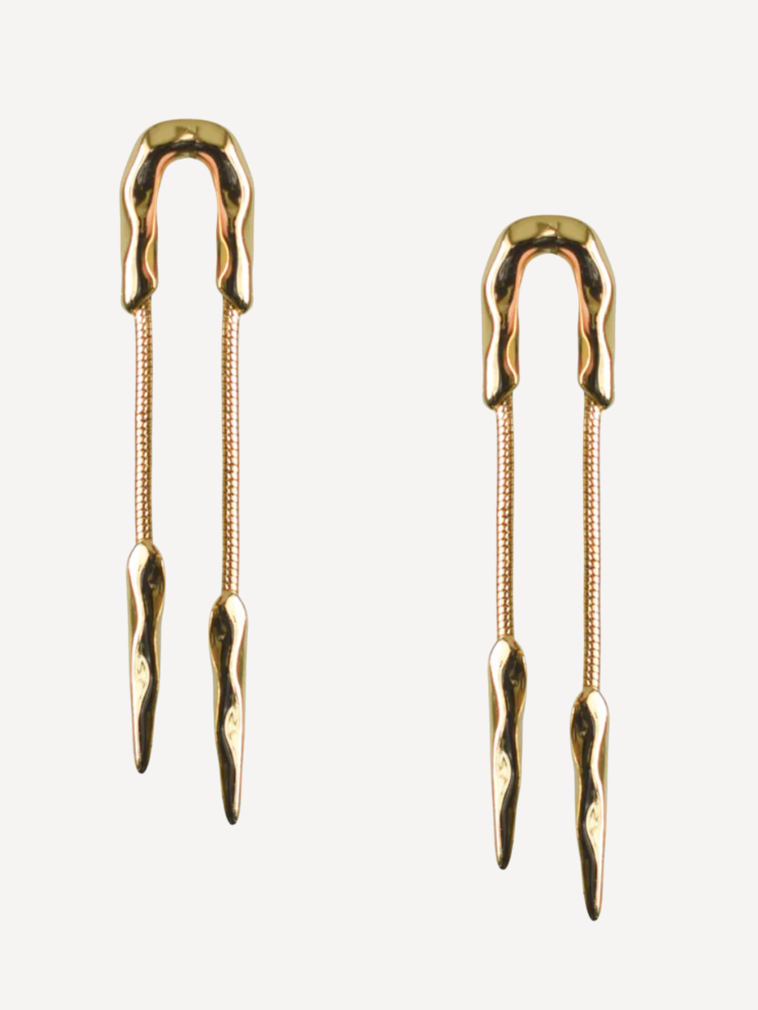 Molten Metal Earrings