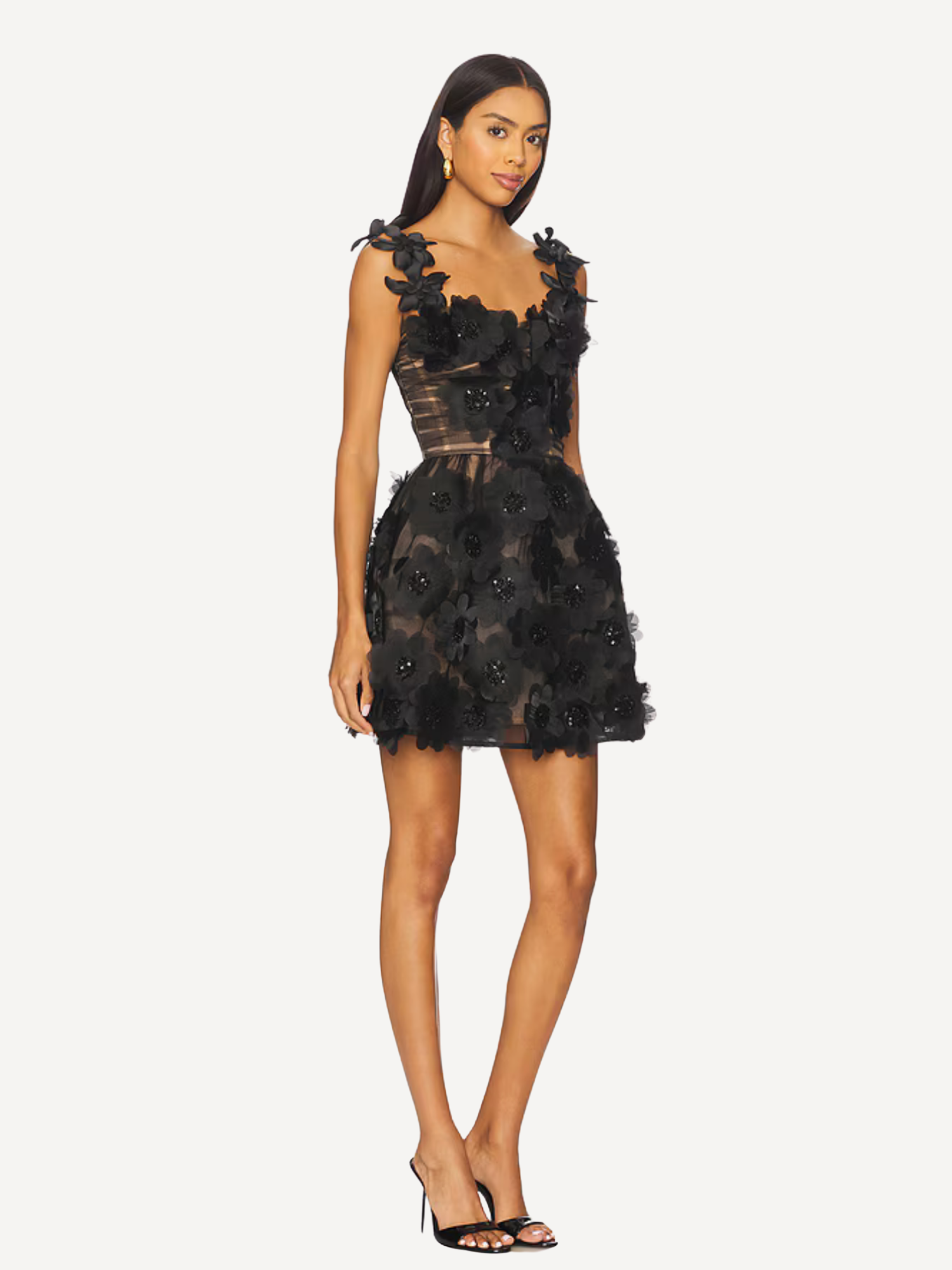 Rosalie Noir Mini Dress