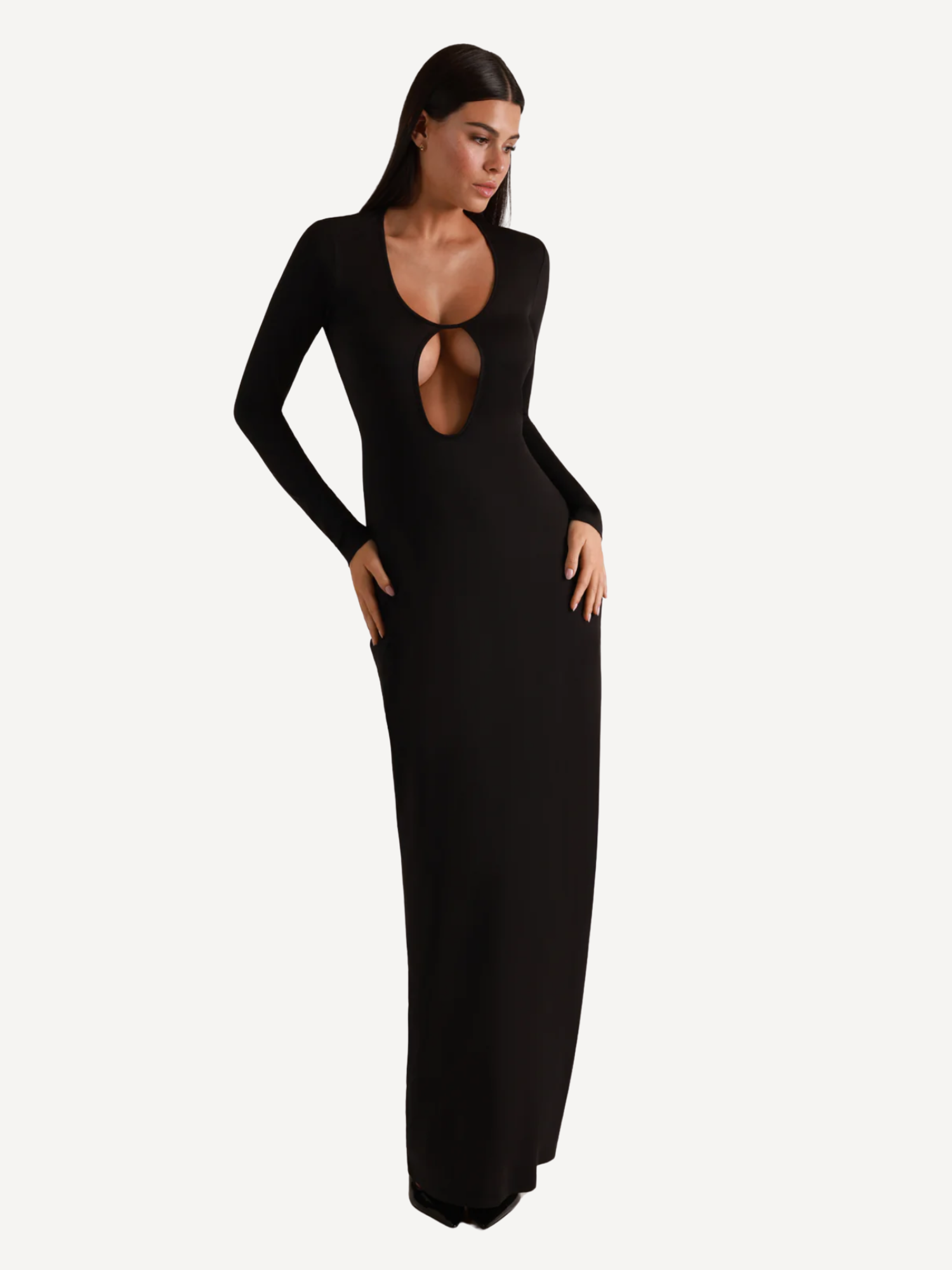 Echauffe Open Long Gown