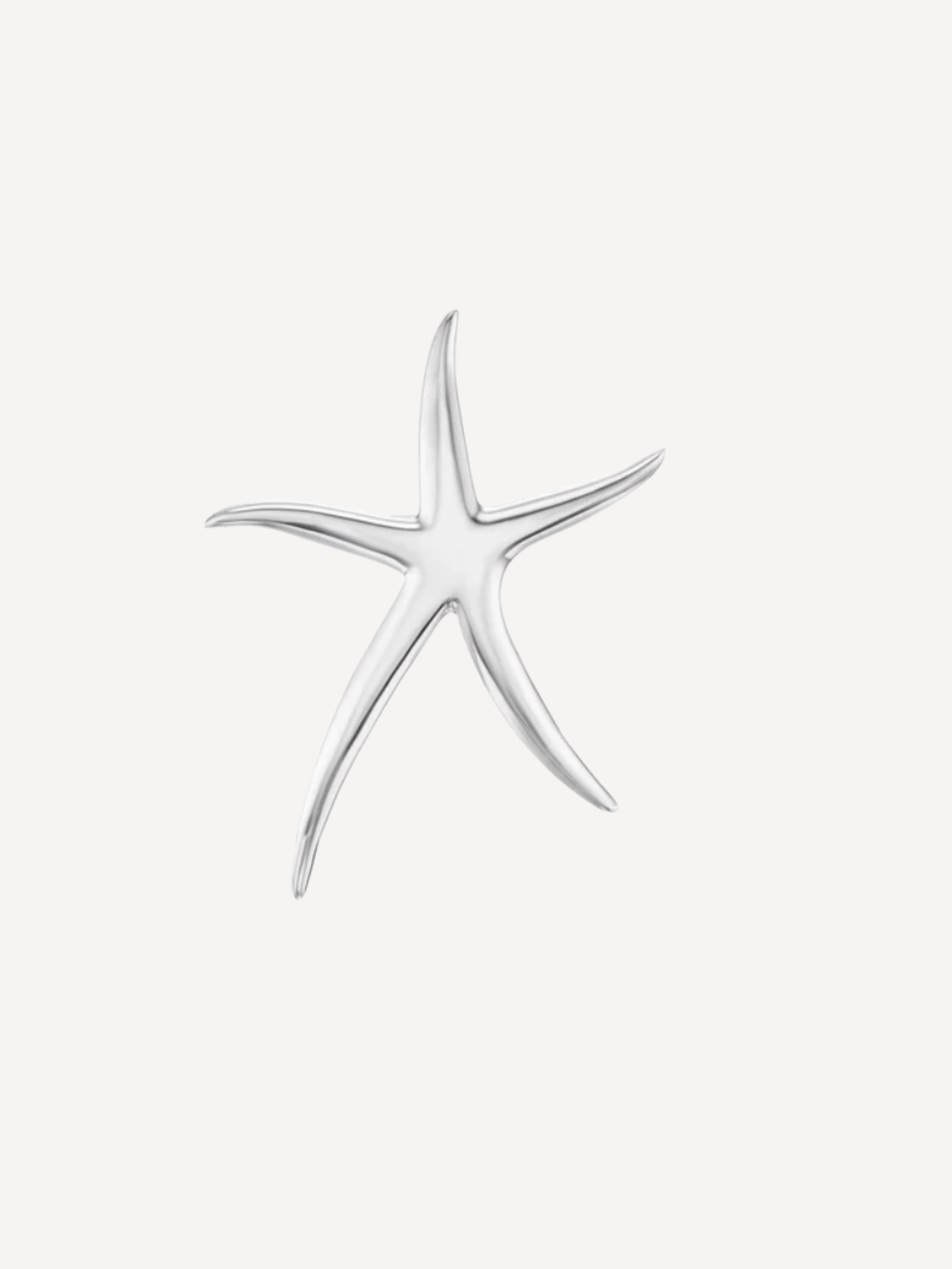 Sterling Silver Starfish Brooch
