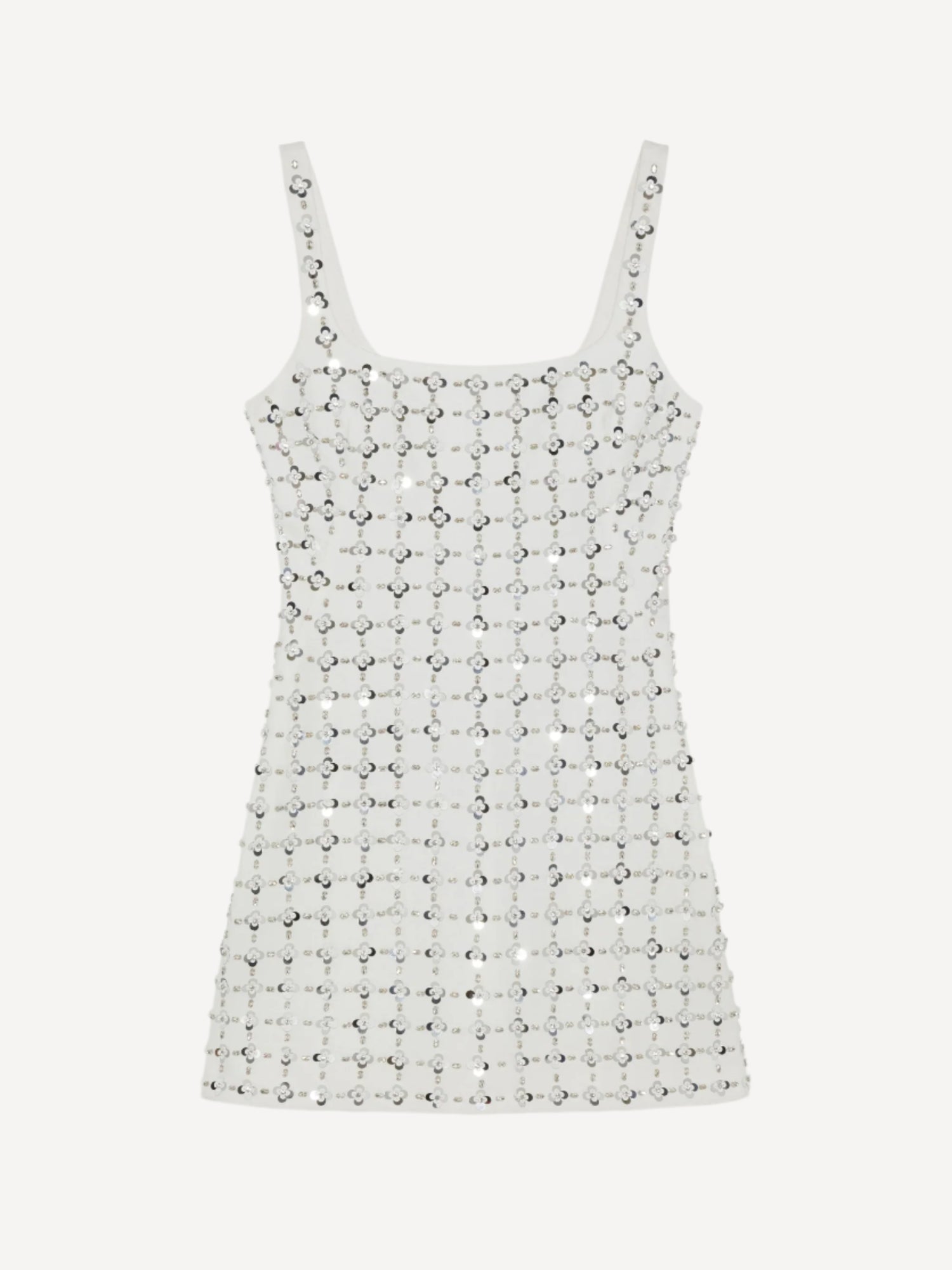 Ziva S/L Embellished Mini Dress