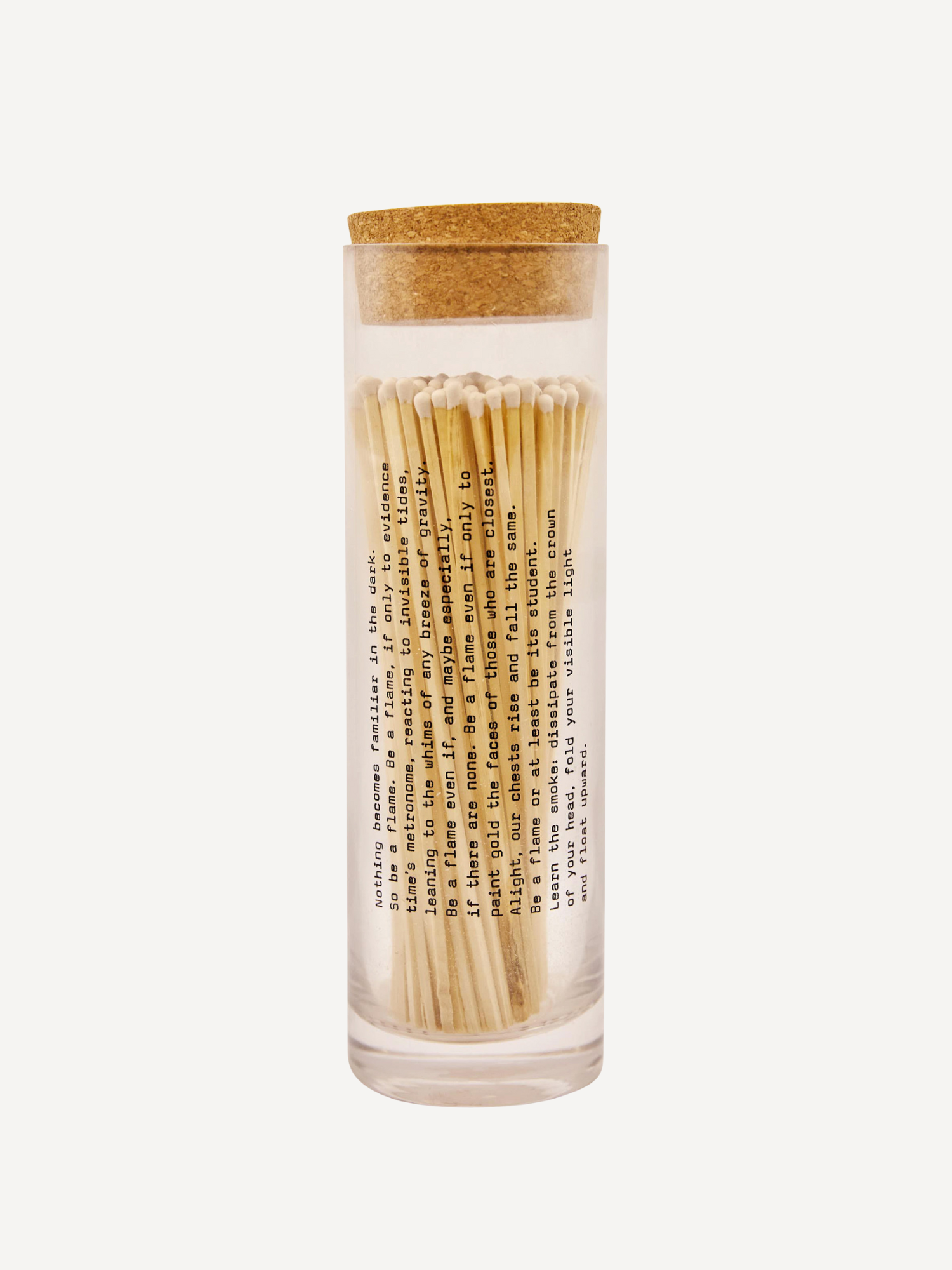 Apothecary Match Bottle