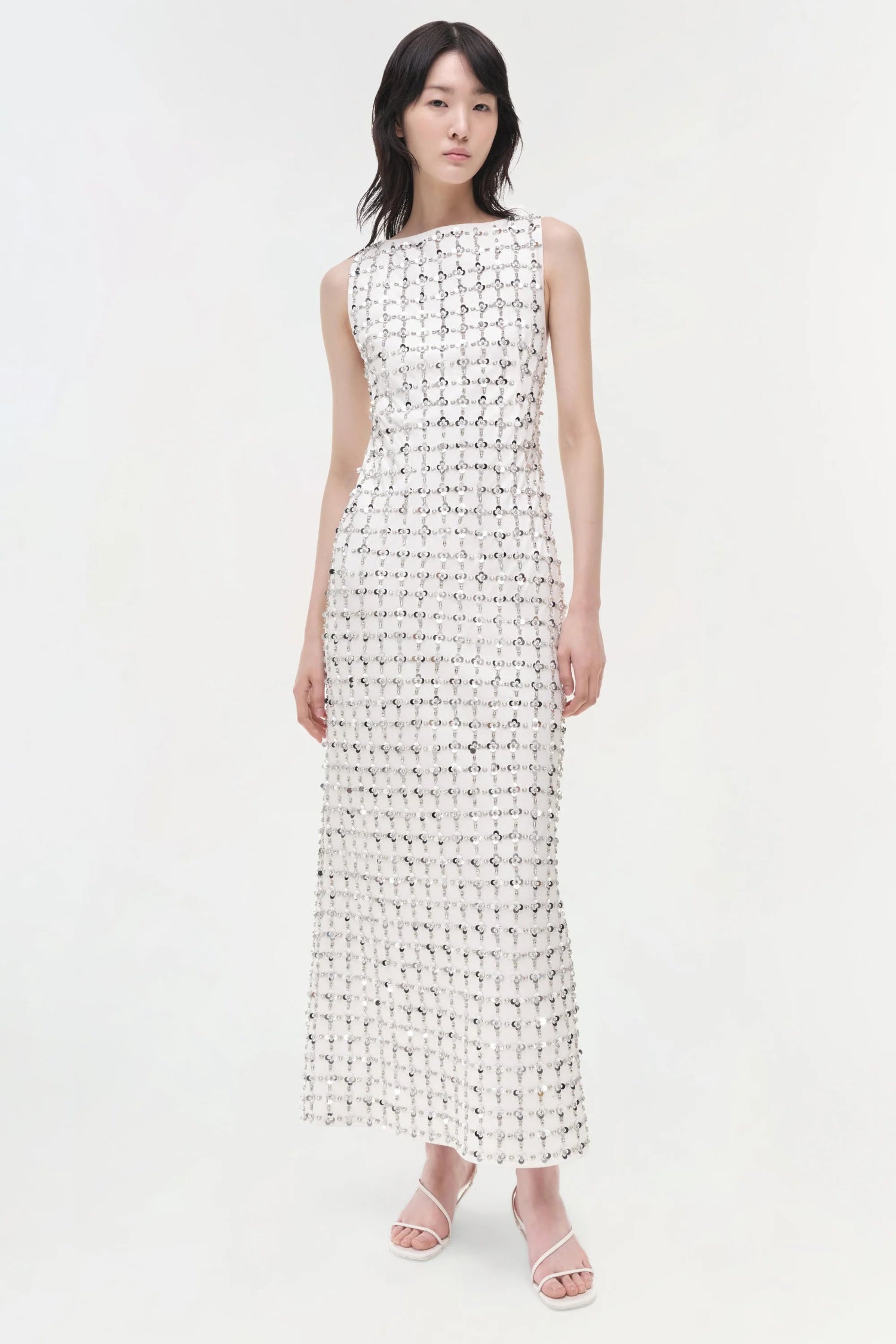 Claudia Embellished Midi Dress