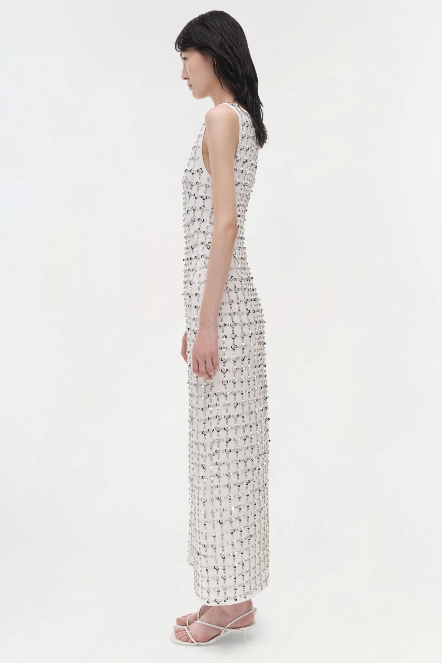 Claudia Embellished Midi Dress