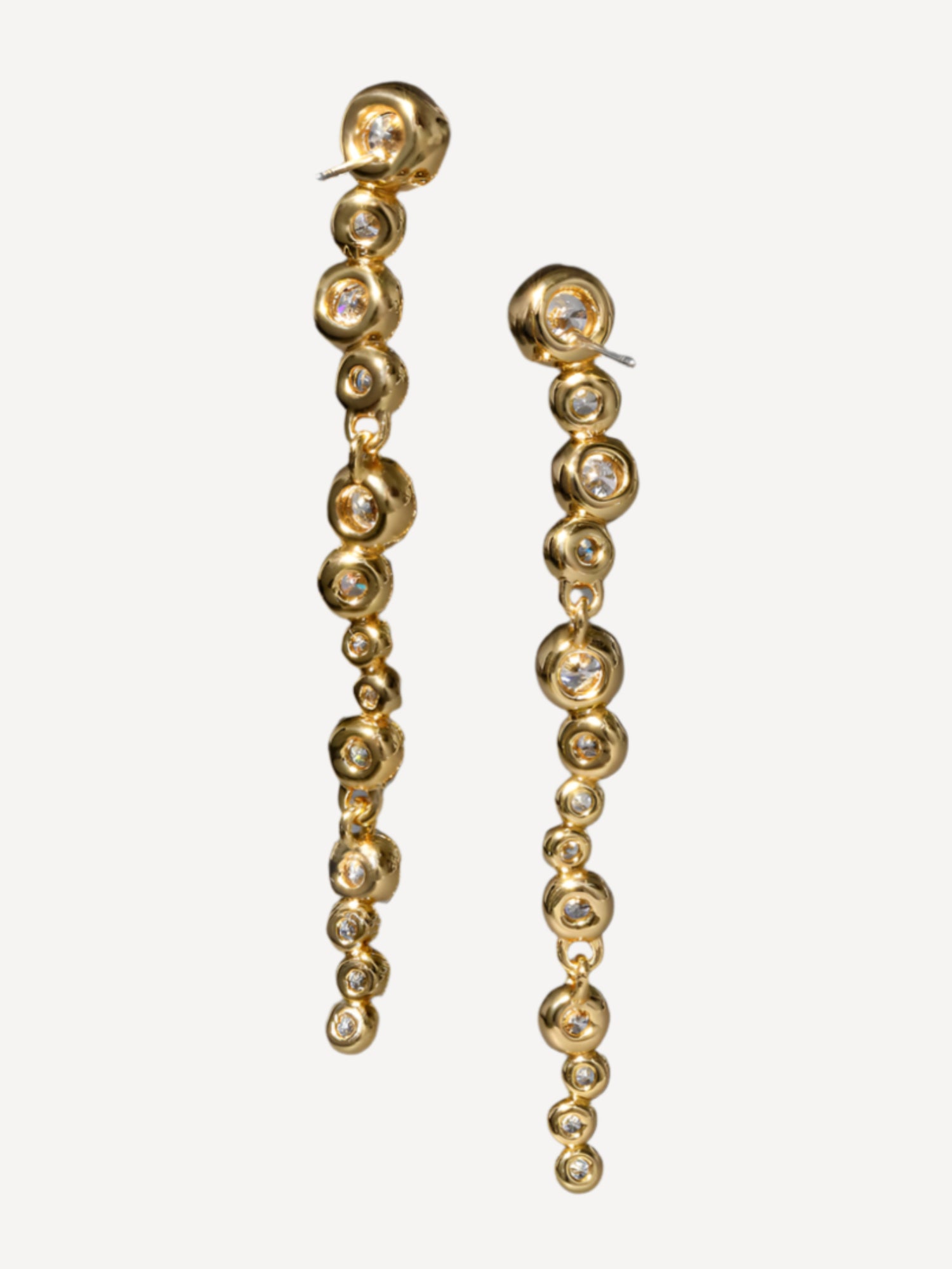 Asterales Gold Cascading Earring