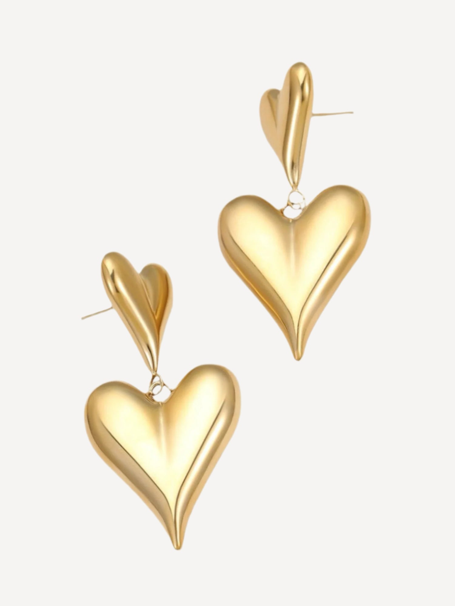 Luxe Loveheart Earrings