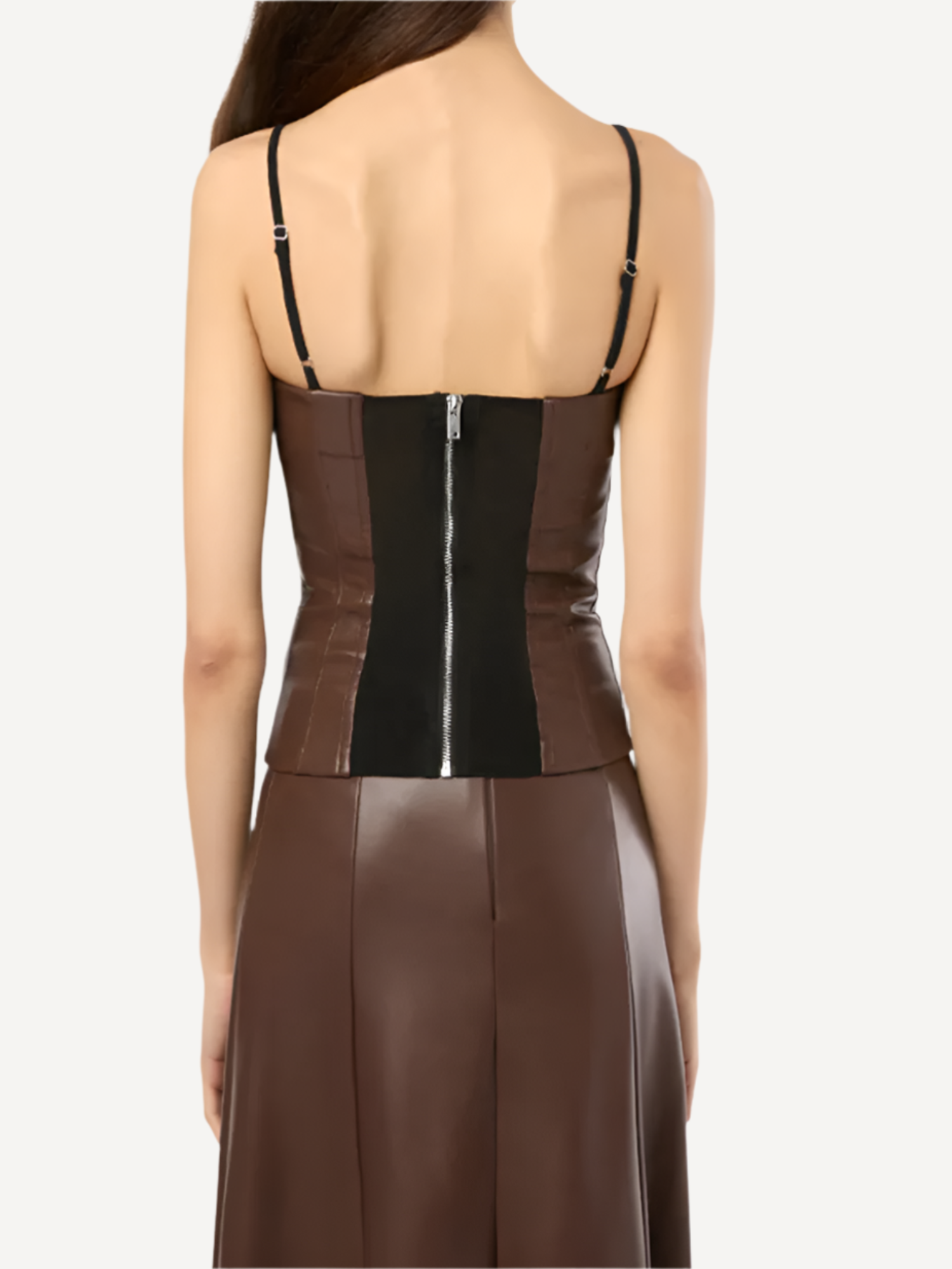 Corset Vegan Leather Top