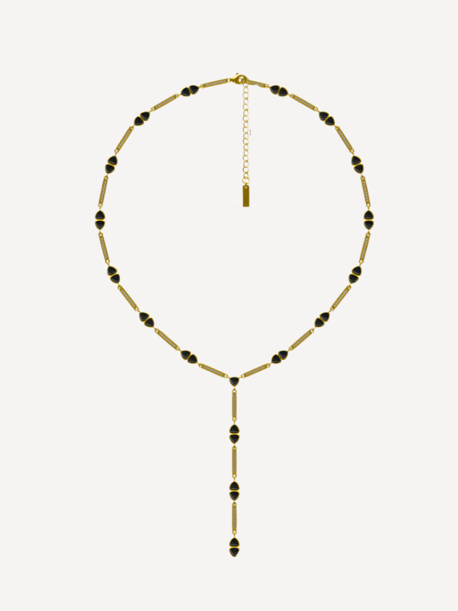 Gemstone Links Lariat