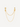 Double Stud Ear Chain CZ
