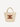 Celine Small Triomphe Raffia Bucket Bag