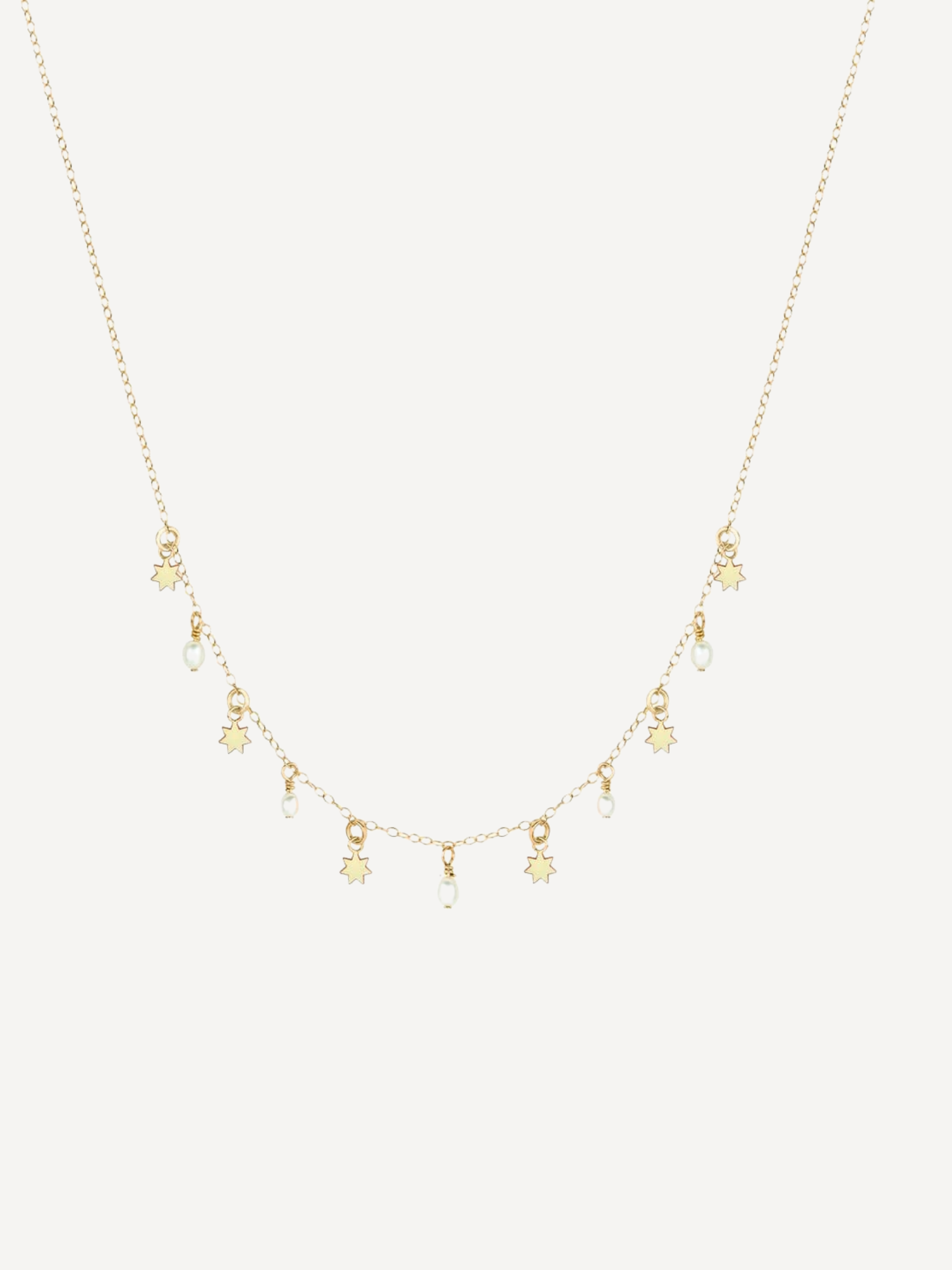 Seven Stars Pearl Necklace