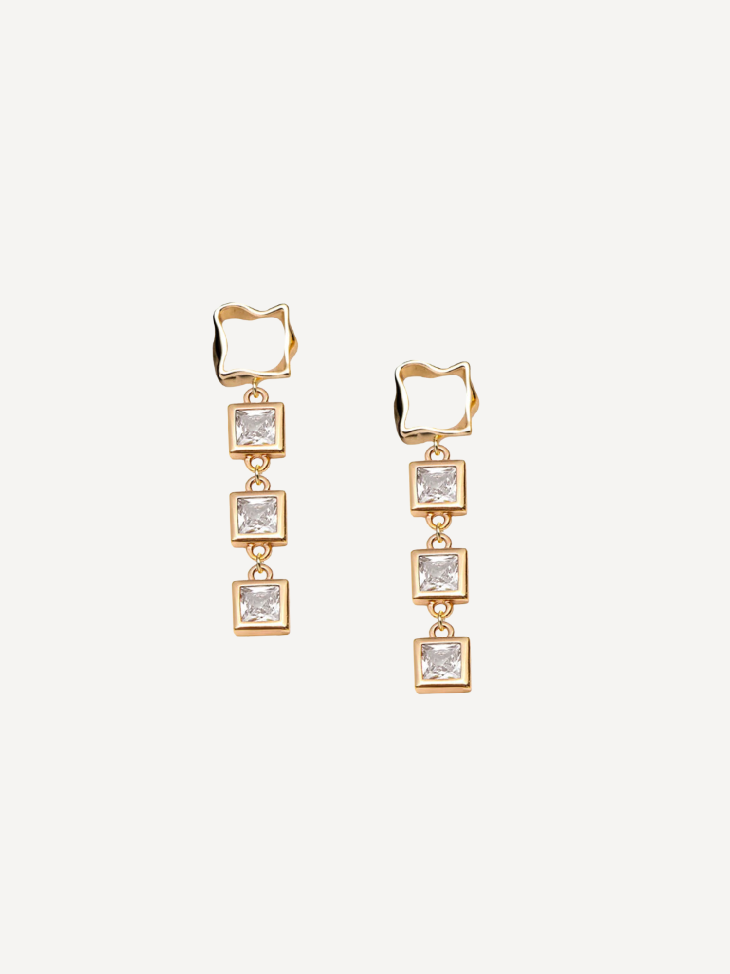 Crystal Squares Drops