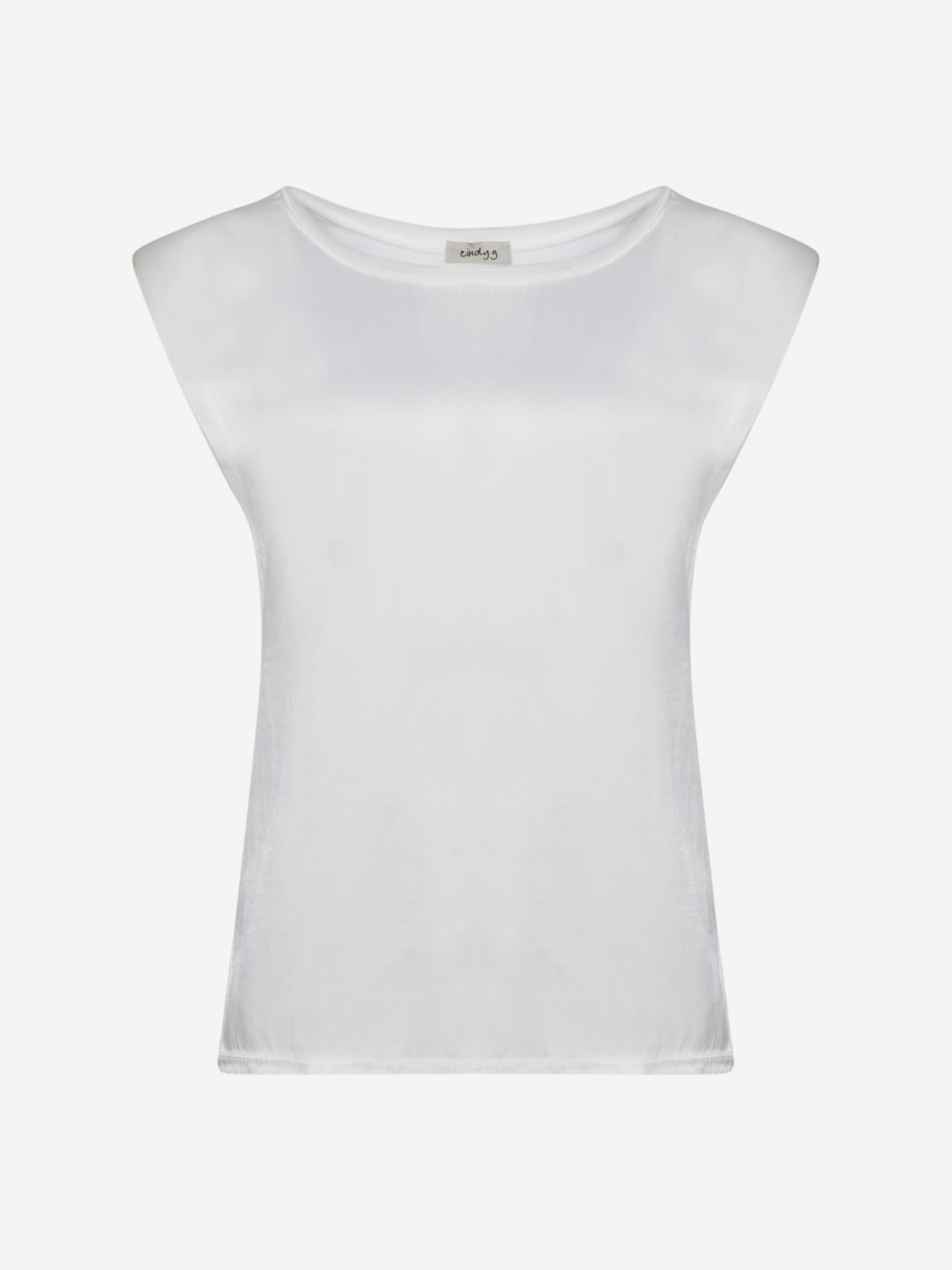 Silk/Cotton Sleeveless Top