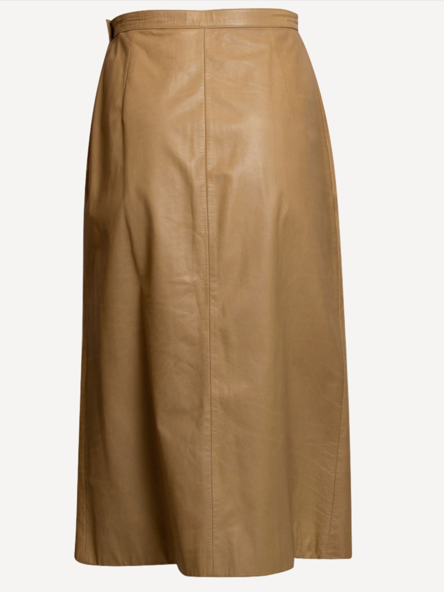Gucci Leather Skirt Suit Set