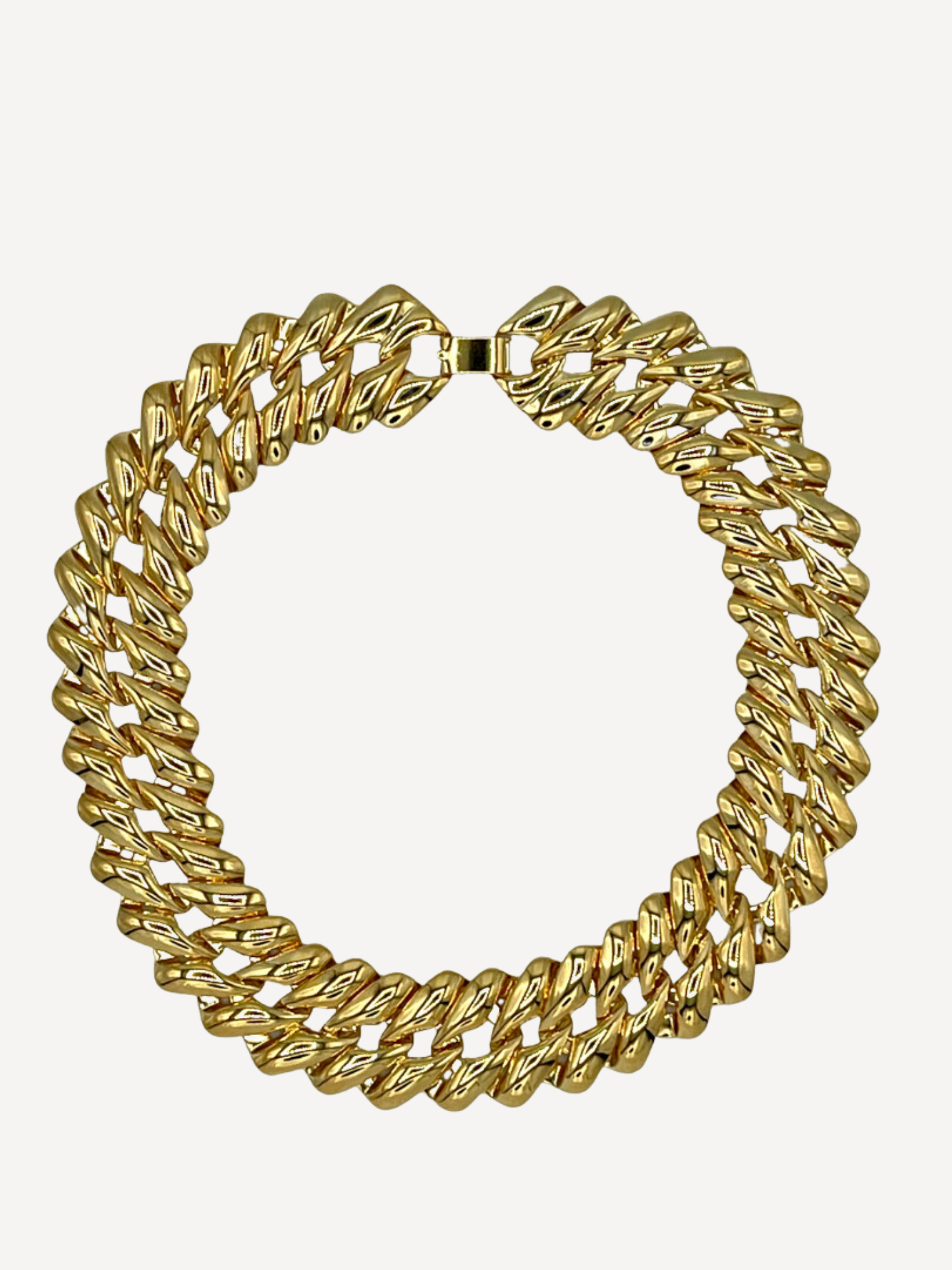Wide Link Necklace
