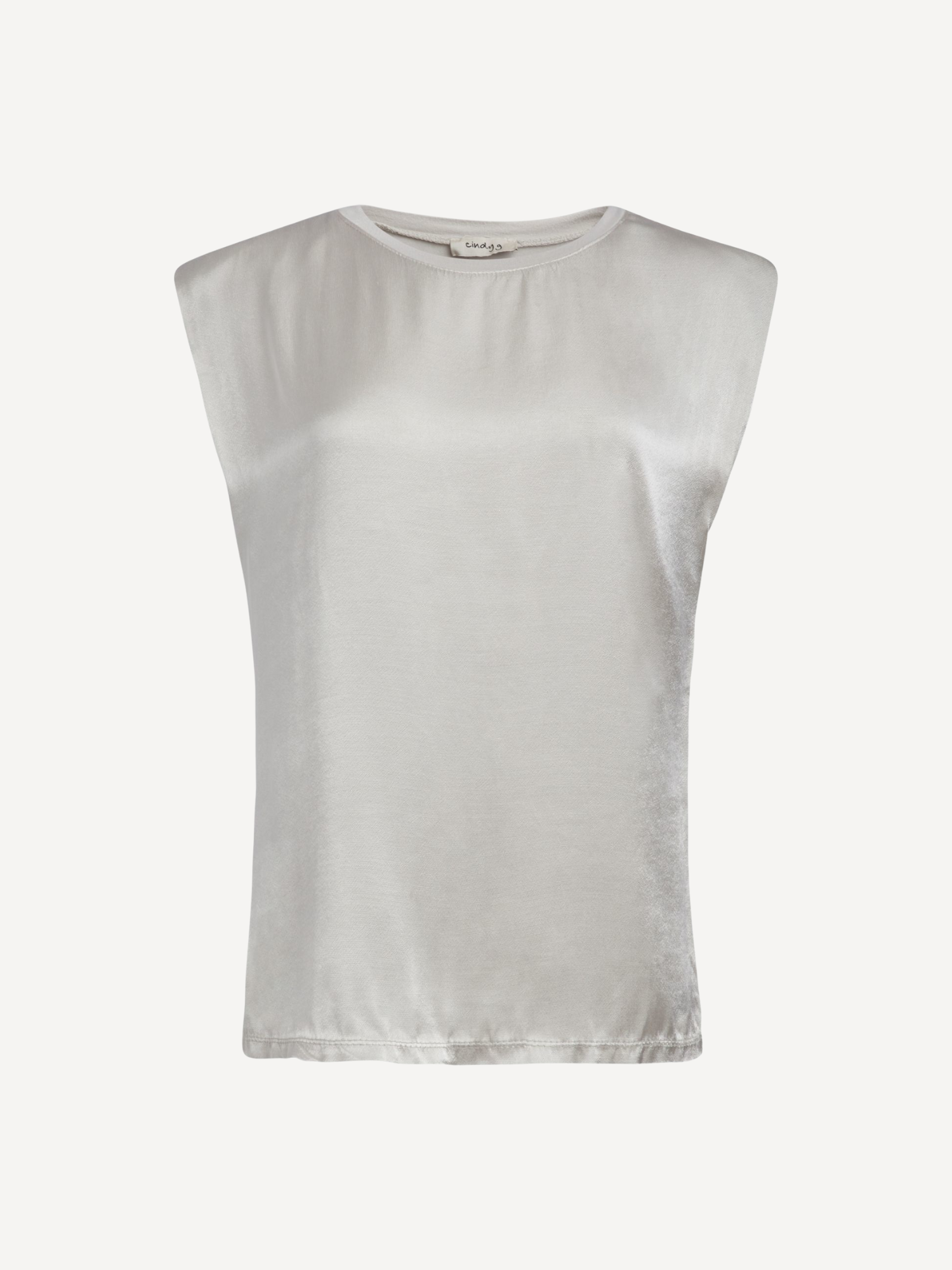 Silk/Cotton Sleeveless Top